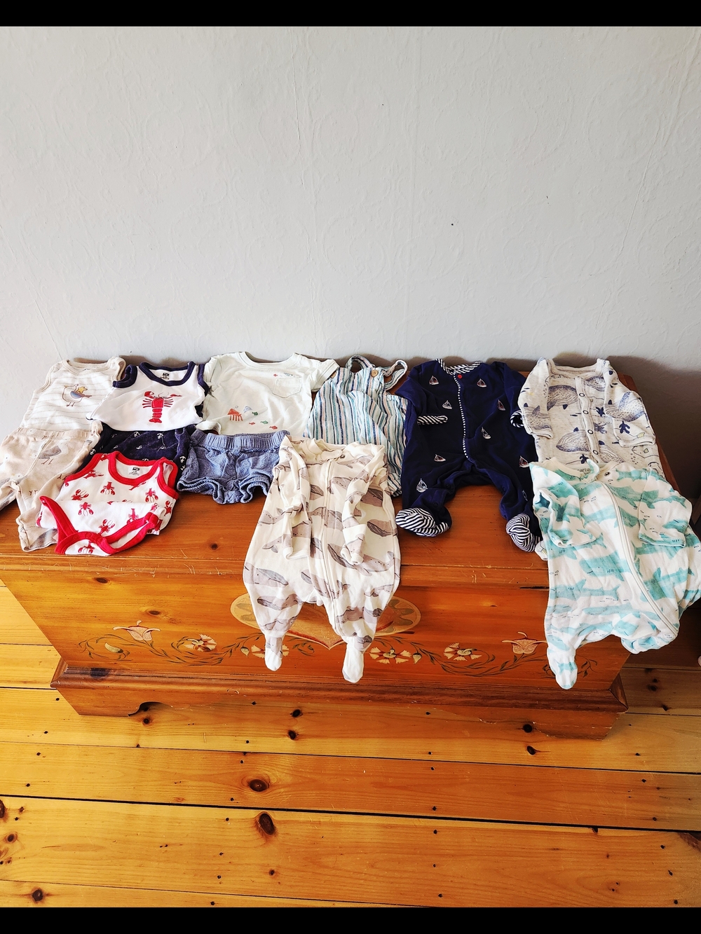 Baby 0-3 Month Sea Ocean Clothing Lot